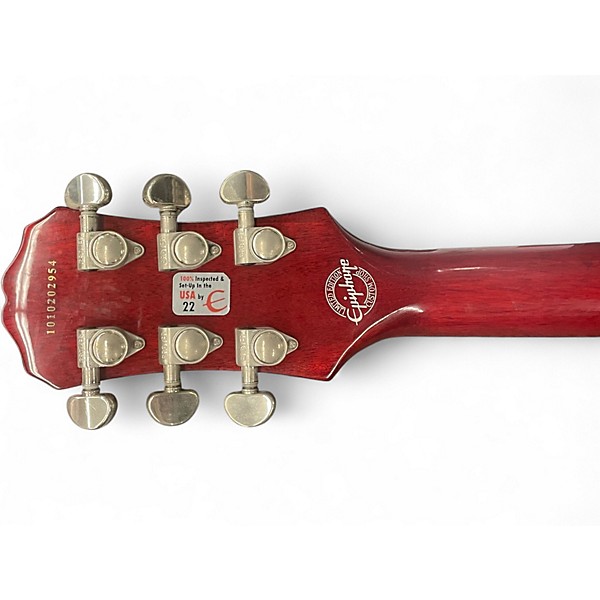 Used Epiphone SG Standard Wine Red Solid Body Electric Guitar