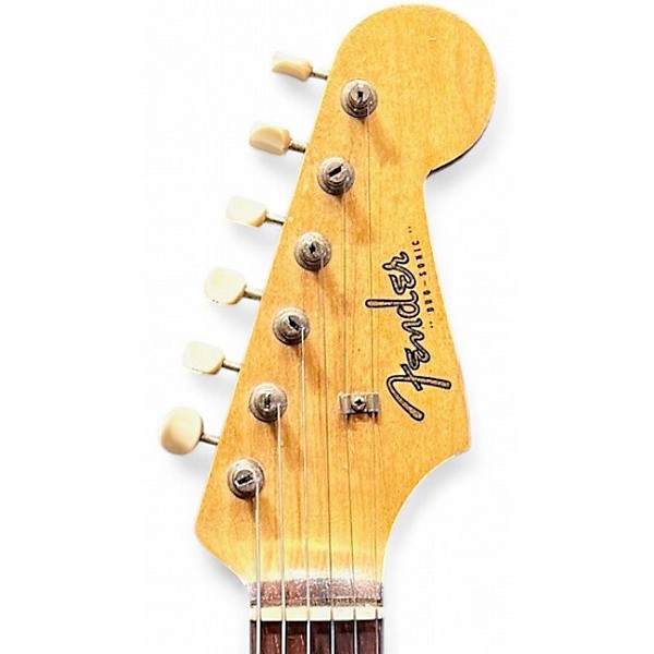 Vintage 1961 Fender Duo Sonic Desert Sand Solid Body Electric Guitar