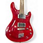 Used 2000s Yamaha RGX 520 Trans Red Solid Body Electric Guitar