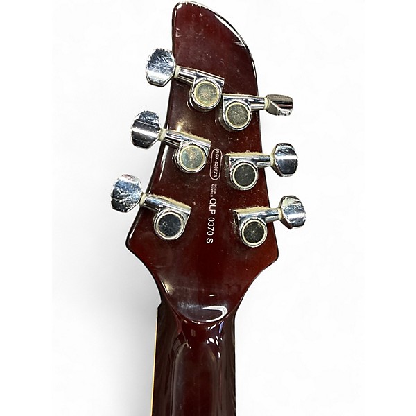 Used 2000s Yamaha RGX 520 Trans Red Solid Body Electric Guitar