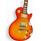Used Gibson Les Paul Deluxe Cherry Sunburst Solid Body Electric Guitar