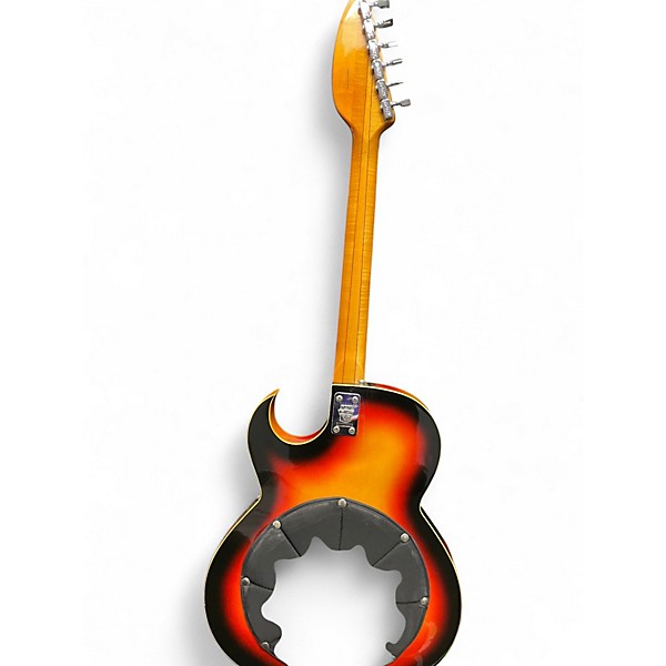 Vintage 1960s VOX Apollo V622 sunburst Hollow Body Electric Guitar