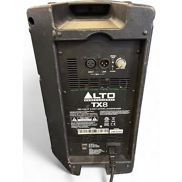 Used Alto TX8 8in Powered Speaker