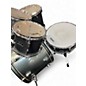 Used Pearl 5 Piece Roadshow Ice Blue Sparkle Drum Kit