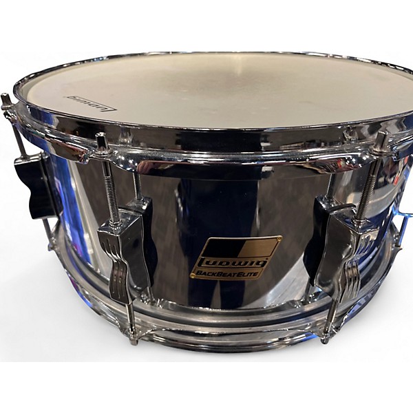 Used Ludwig 14in Backbeat Elite Chrome Silver Drum