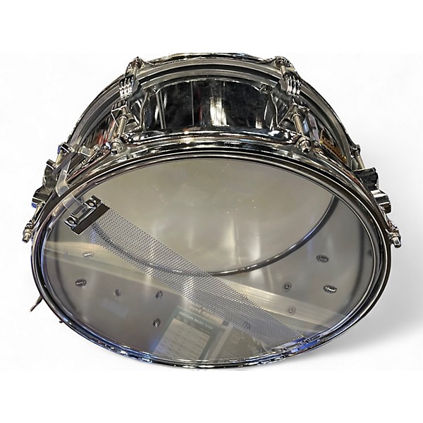Used Ludwig 14in Backbeat Elite Chrome Silver Drum