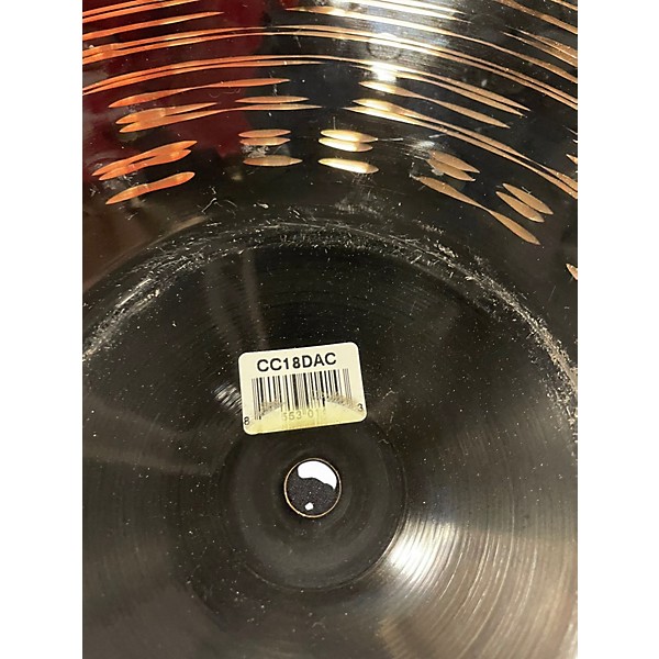 Used MEINL 18in Classic Custom Medium Crash Cymbal