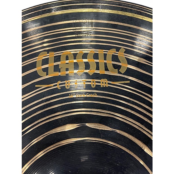 Used MEINL 16in Classic Custom Medium Crash Cymbal
