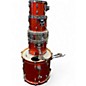 Used Pearl 5 Piece Vision Metallic Orange Drum Kit thumbnail