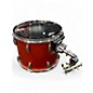 Used Pearl 5 Piece Vision Metallic Orange Drum Kit
