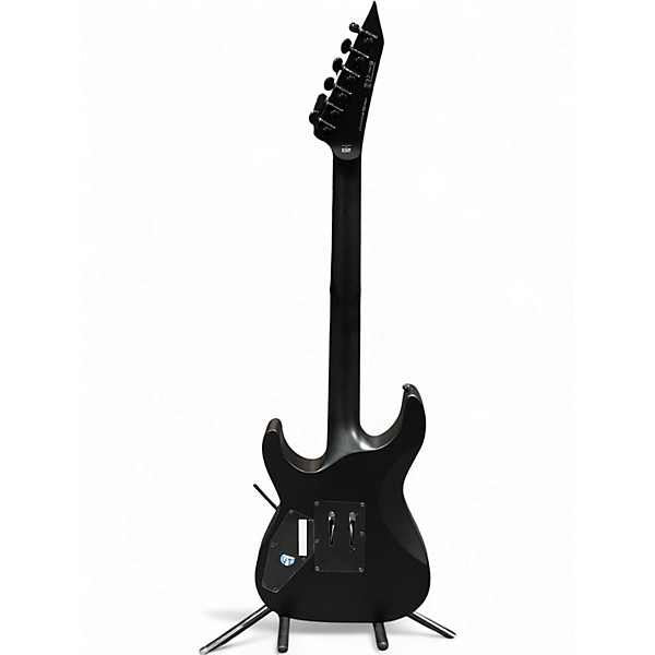 Used ESP LTD M-BLACK Satin Black Solid Body Electric Guitar