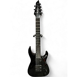 Used Jackson JS22-7 Dinky 7 String Black Solid Body Electric Guitar
