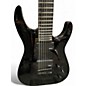 Used Jackson JS22-7 Dinky 7 String Black Solid Body Electric Guitar