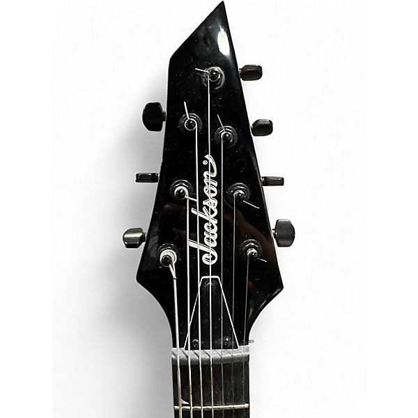 Used Jackson JS22-7 Dinky 7 String Black Solid Body Electric Guitar