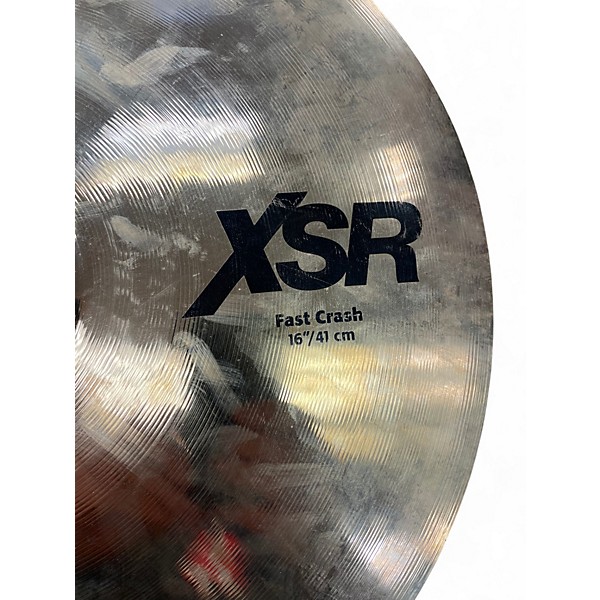 Used SABIAN 16in XSR Cymbal