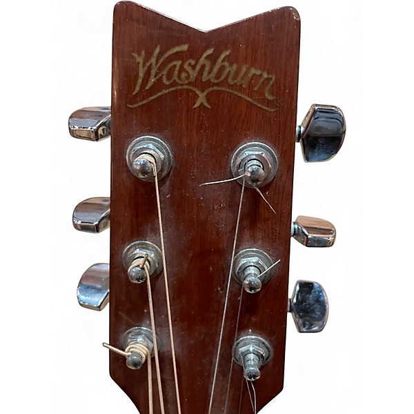 Used Washburn D10S Natural Acoustic Guitar