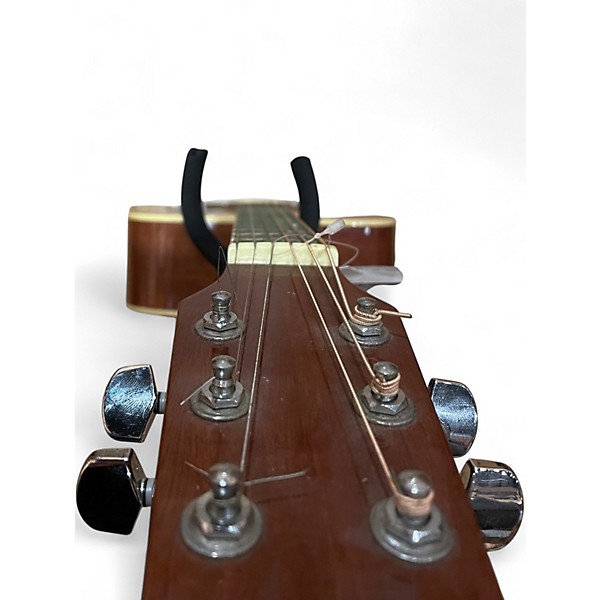 Used Washburn D10S Natural Acoustic Guitar