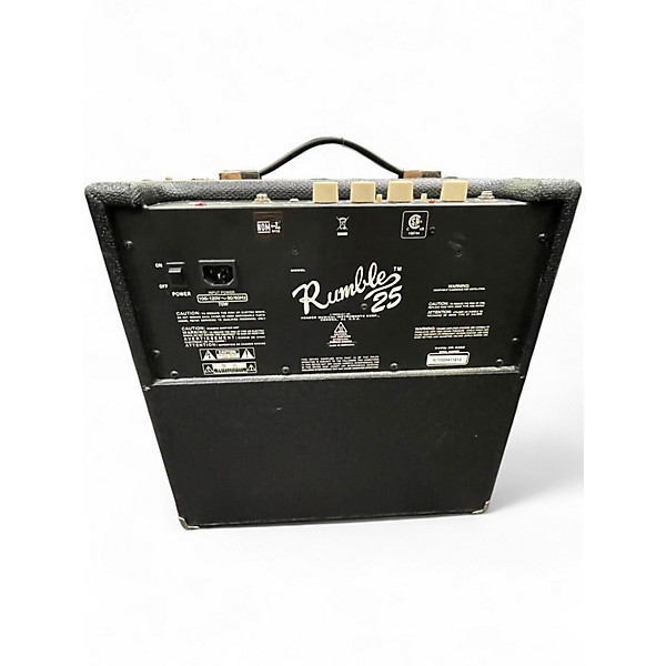 Used Fender Rumble 25 25W 1x10 Bass Combo Amp