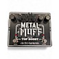 Used Electro-Harmonix Metal Muff Distortion With Top Boost Effect Pedal thumbnail