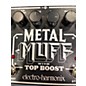 Used Electro-Harmonix Metal Muff Distortion With Top Boost Effect Pedal