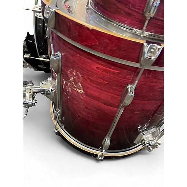 Used TAMA 4 Piece Rockstar DARK BLUE Drum Kit