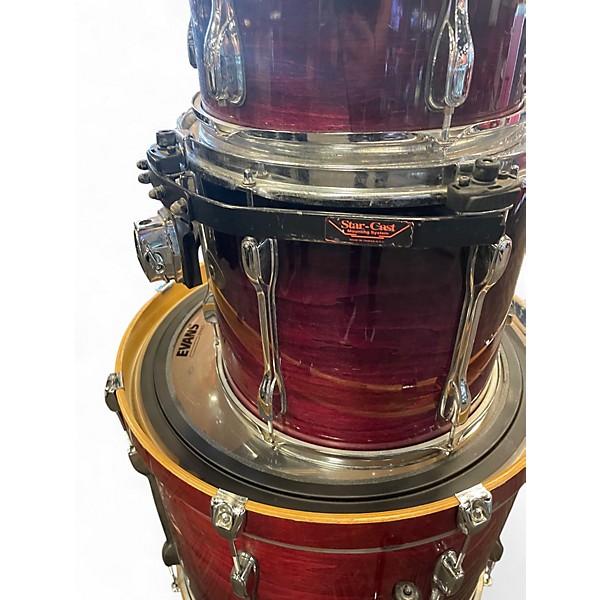 Used TAMA 4 Piece Rockstar DARK BLUE Drum Kit