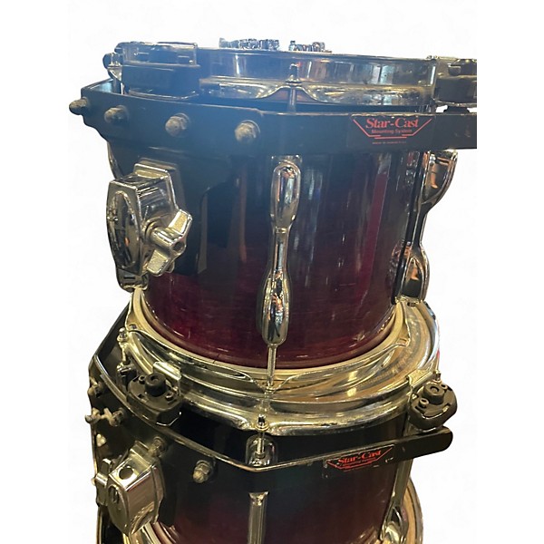 Used TAMA 4 Piece Rockstar DARK BLUE Drum Kit