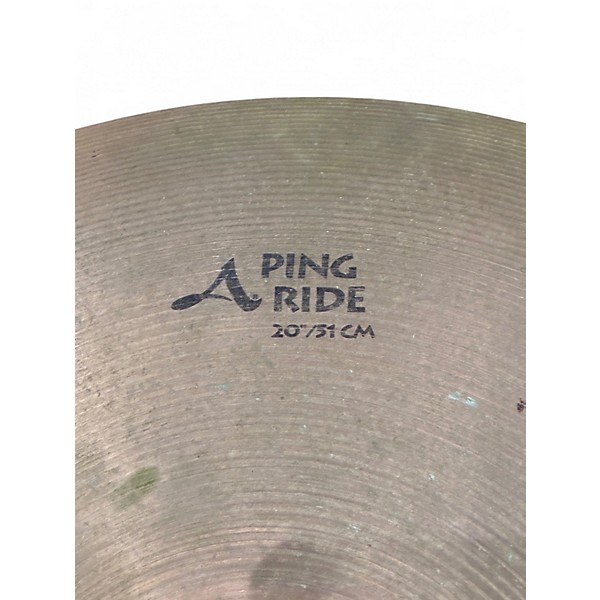 Used Zildjian 20in A Series Ping Ride Cymbal