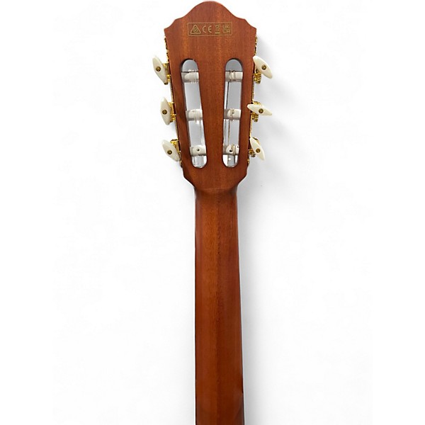 Used Ibanez FHR10N Rose Gold Metallic Classical Acoustic Electric Guitar