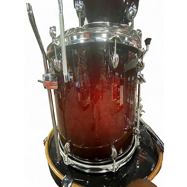 Used Gretsch Drums 6 Piece Catalina Dark Cherry Burst Drum Kit