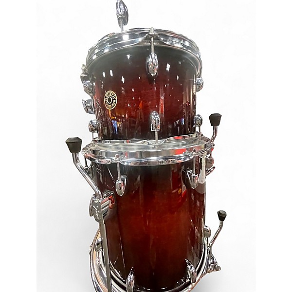 Used Gretsch Drums 6 Piece Catalina Dark Cherry Burst Drum Kit