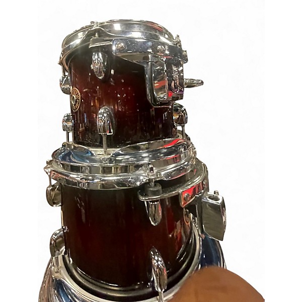 Used Gretsch Drums 6 Piece Catalina Dark Cherry Burst Drum Kit