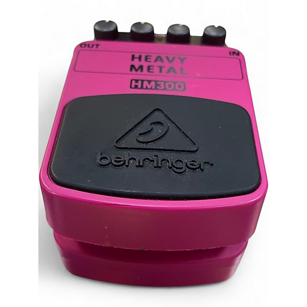 Used Behringer HM300 Heavy Metal Distortion Effect Pedal