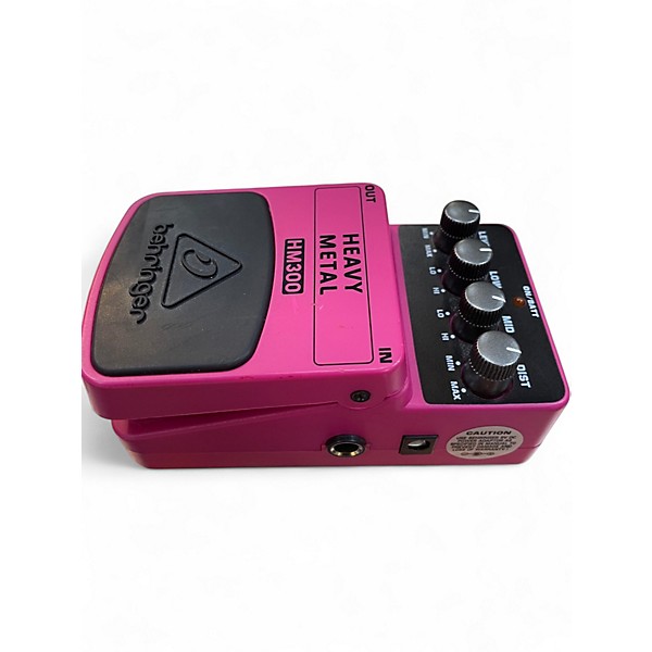 Used Behringer HM300 Heavy Metal Distortion Effect Pedal