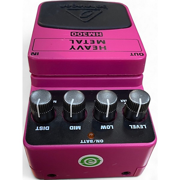 Used Behringer HM300 Heavy Metal Distortion Effect Pedal