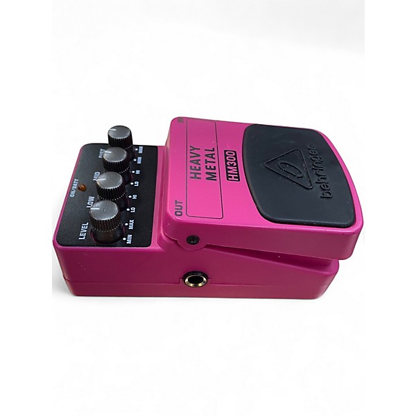 Used Behringer HM300 Heavy Metal Distortion Effect Pedal