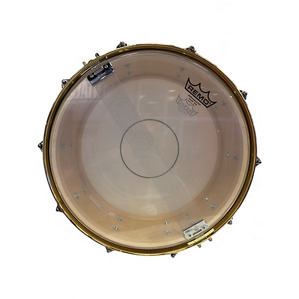 Used Ludwig 14in Limited-Edition Maple Exotic With Steinway Crown Jewel Venee Iced Birch Drum