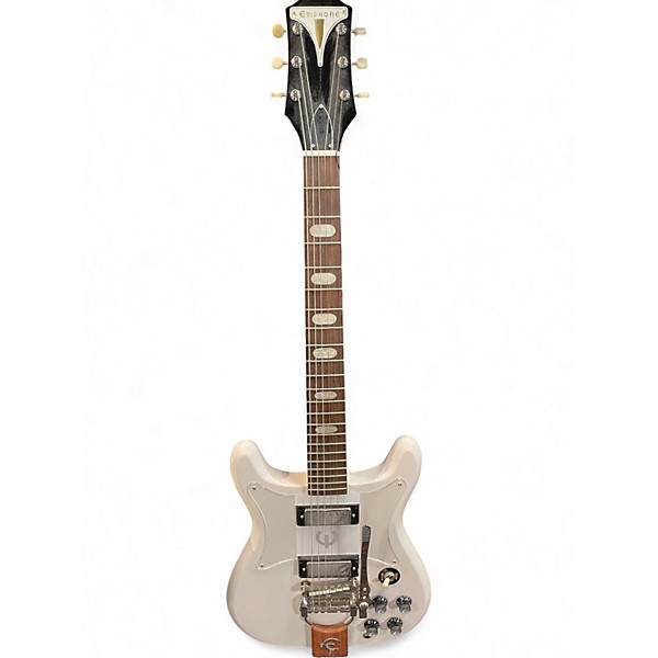 Used Epiphone 50th Anniversary 1962 Reissue Crestwood Custom Alpine White Solid Body Electric Guitar