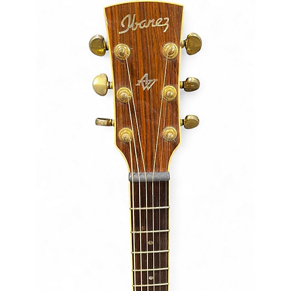 Used Ibanez AW300 Natural Acoustic Guitar