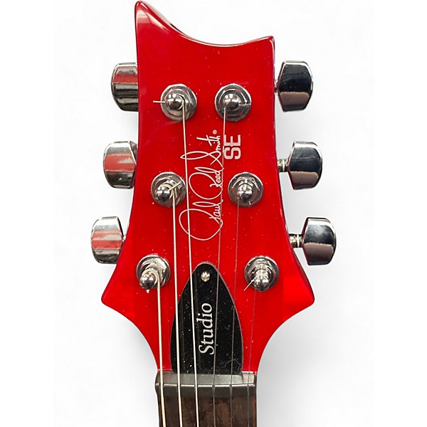 Used PRS SE STUDIO Charcoal Cherry Burst Solid Body Electric Guitar