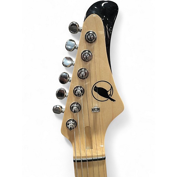 Used Cave And Canary METEOR Black Solid Body Electric Guitar