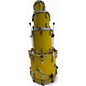 Vintage 1980s SONOR 4 Piece LITE LEMON YELLOW Drum Kit