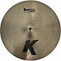 Used Zildjian 15in K Thin Dark Crash Cymbal thumbnail