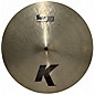 Used Zildjian 15in K Thin Dark Crash Cymbal