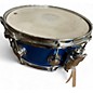 Used DW 14X5.5 Collector's Series Snare Blue Sparkle Drum