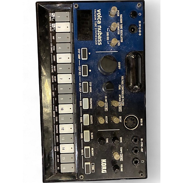 Used KORG VOLCA NUBASS Synthesizer