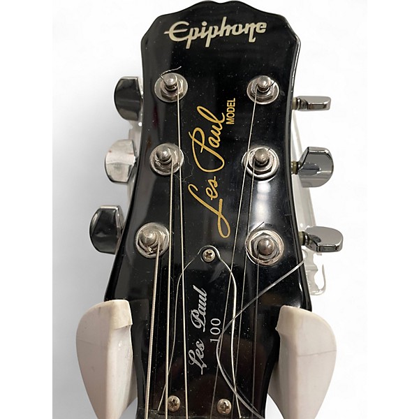 Used Epiphone Les Paul 100 Bolt On Tobacco Burst Solid Body Electric Guitar