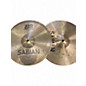 Used SABIAN 13in B8 Hi Hat Pair Cymbal