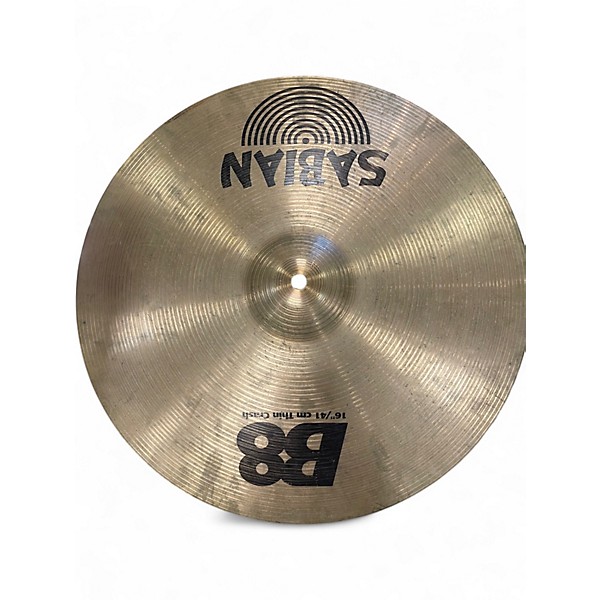 Used SABIAN 16in B8 Thin Crash Cymbal