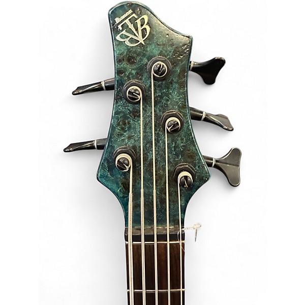 Used Ibanez BTB945 COSMIC BLUE Electric Bass Guitar